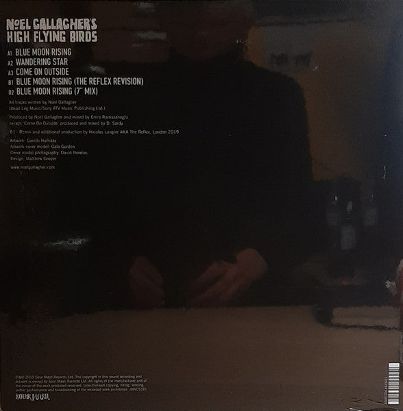 Noel Gallagher's High Flying Birds : Blue Moon Rising (12", EP, Ltd, Gol)