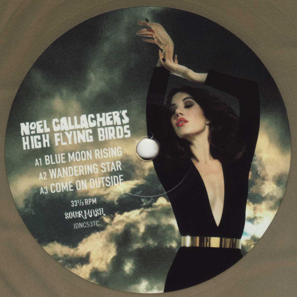 Noel Gallagher's High Flying Birds : Blue Moon Rising (12", EP, Ltd, Gol)
