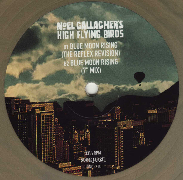 Noel Gallagher's High Flying Birds : Blue Moon Rising (12", EP, Ltd, Gol)