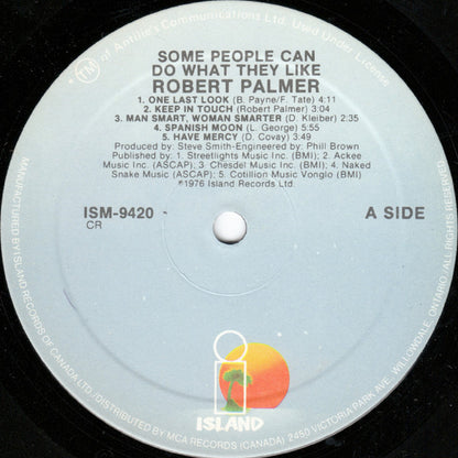 Robert Palmer : Some People Can Do What They Like (LP, Album)