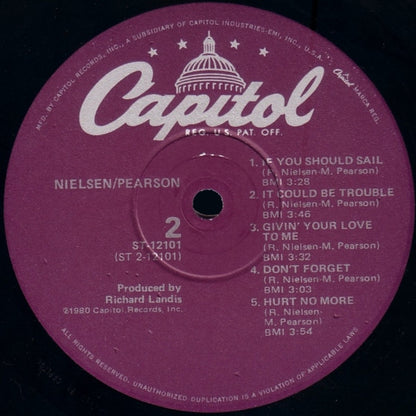 Nielsen Pearson Band : Nielsen/Pearson (LP, Album, Win)