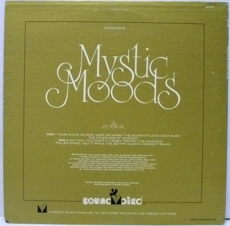 The Mystic Moods Orchestra : Erogenous (LP, Album)