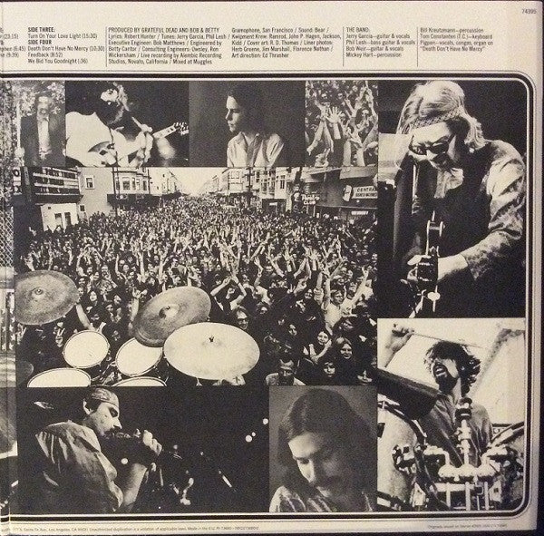 The Grateful Dead : Live/Dead (2xLP, Album, RE, 180)