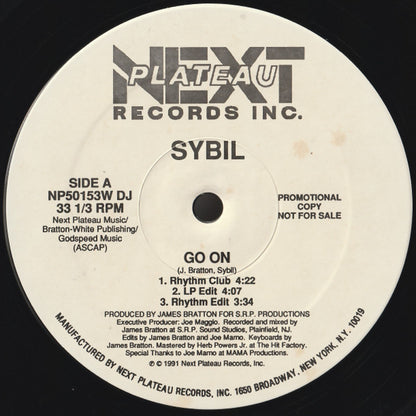 Sybil : Go On (12", Promo)