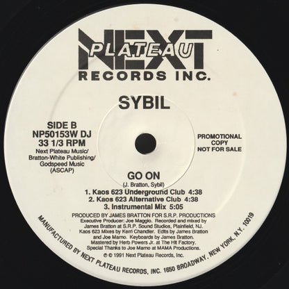Sybil : Go On (12", Promo)