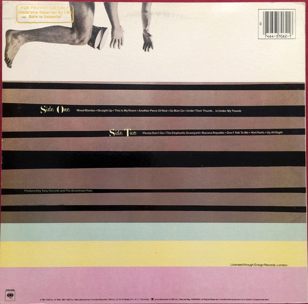 The Boomtown Rats : Mondo Bongo (LP, Album, Pit)