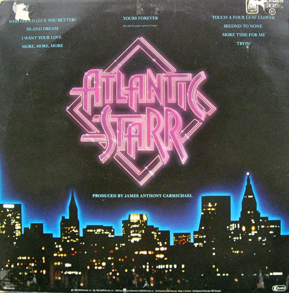 Atlantic Starr : Yours Forever (LP, Album)