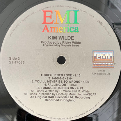 Kim Wilde : Kim Wilde (LP, Album, Los)