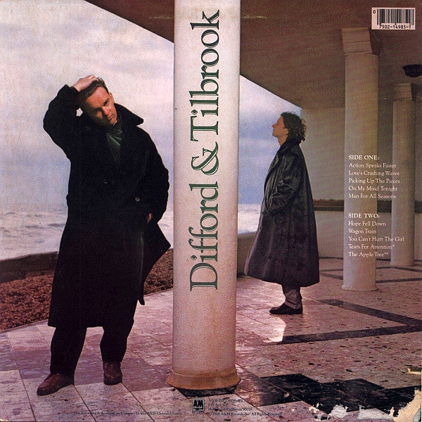 Difford & Tilbrook : Difford & Tilbrook (LP, Album, EMW)
