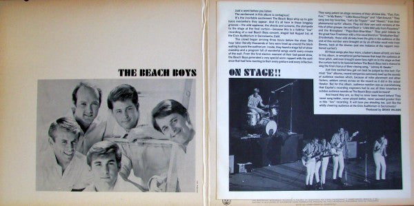 The Beach Boys : Concert (LP, Album, Mono, Gat)