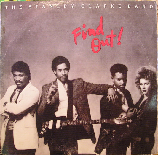 The Stanley Clarke Band : Find Out! (LP, Album, Pit)