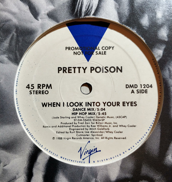 Pretty Poison : When I Look Into Your Eyes (12", Promo)