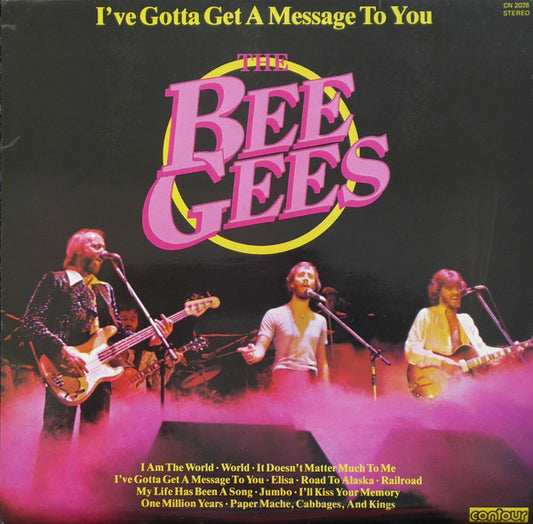 Bee Gees : I've Gotta Get A Message To You (LP, Album, Comp, RE)