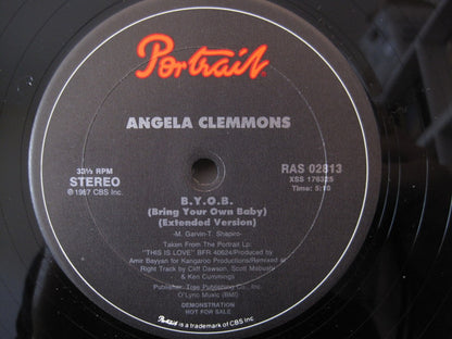 Angela Clemmons : B.Y.O.B. (Bring Your Own Baby) (12", Promo)