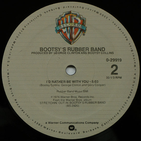 Bootsy's Rubber Band : Body Slam! (12", Single, All)