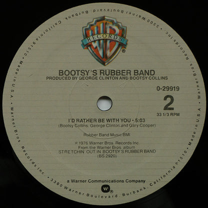 Bootsy's Rubber Band : Body Slam! (12", Single, All)