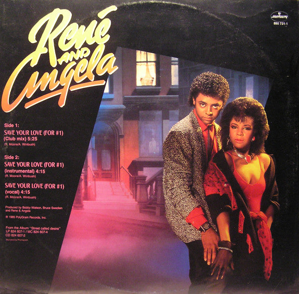 René & Angela : Save Your Love (For #1) (12")