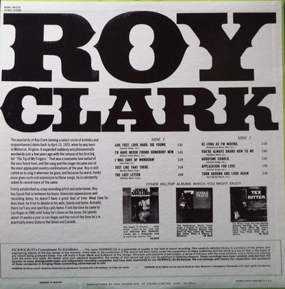Roy Clark : Roy Clark (LP, Mono)