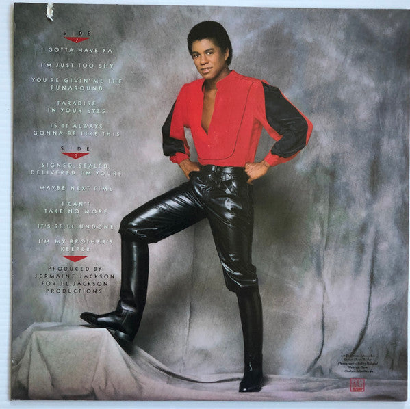 Jermaine Jackson : I Like Your Style (LP, Album)