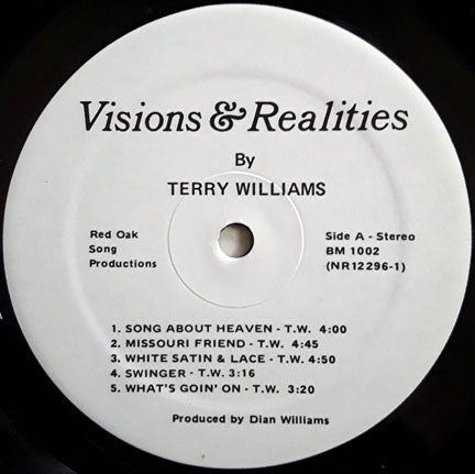 Terry (T.W.) Williams : Visions & Realities (LP, Album)
