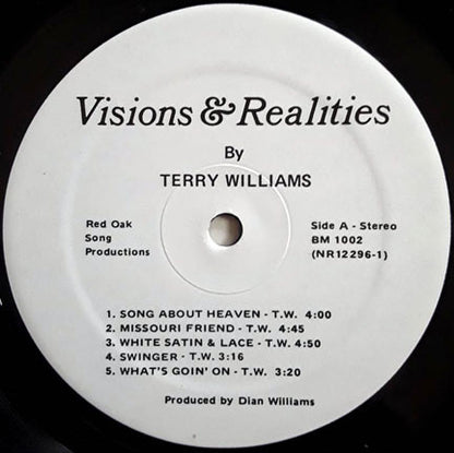 Terry (T.W.) Williams : Visions & Realities (LP, Album)