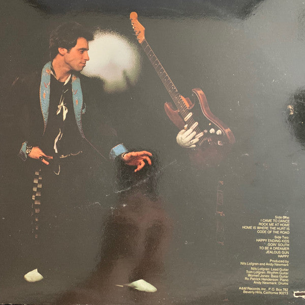 Nils Lofgren : I Came To Dance (LP, Album, Pit)