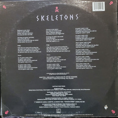 Stevie Wonder : Skeletons (12", Single)