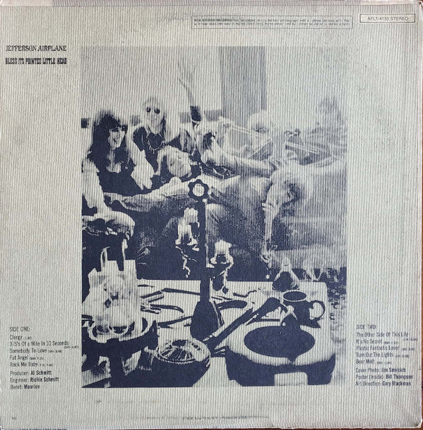 Jefferson Airplane : Bless Its Pointed Little Head (LP, Album, RE, Ind)
