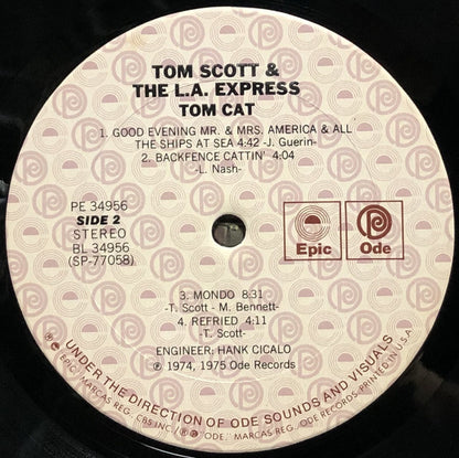 Tom Scott & The L.A. Express : Tom Cat (LP, Album, RE, San)