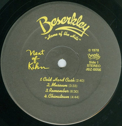 Greg Kihn Band : Next Of Kihn (LP, Album, GRT)