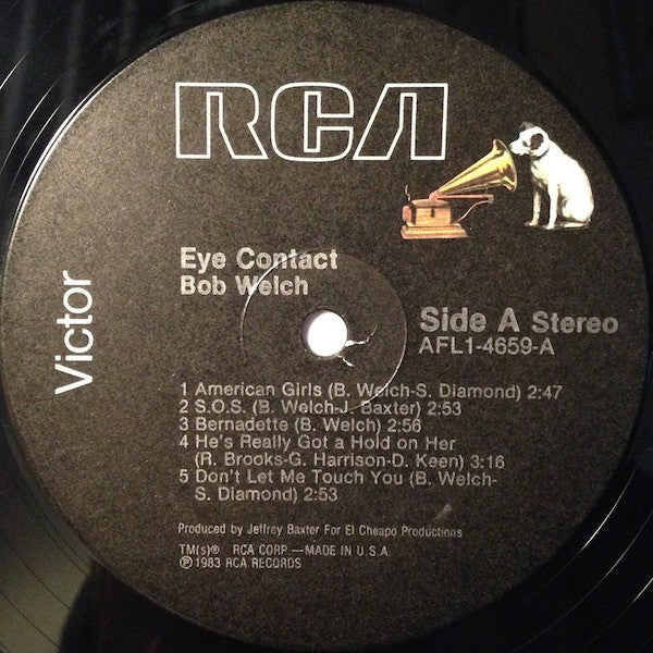 Bob Welch : Eye Contact (LP, Album)