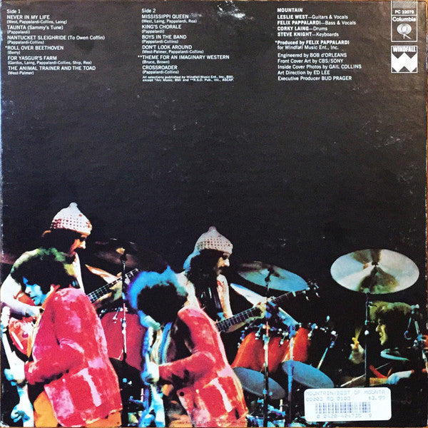 Mountain : The Best Of Mountain (LP, Comp, RE, Rev)