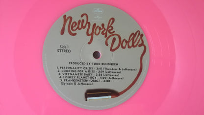 New York Dolls : New York Dolls (LP, Album, Ltd, RE, Pin)