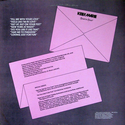 Kelly Marie : Feels Like I'm In Love (LP, Album)