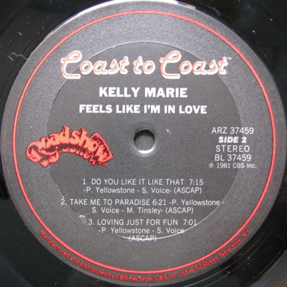 Kelly Marie : Feels Like I'm In Love (LP, Album)