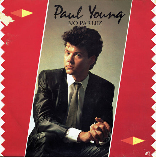 Paul Young : No Parlez (LP, Album, Whi)