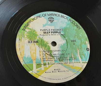 Deep Purple : Purple Passages (2xLP, Comp, RP, Win)