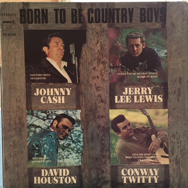 Various : Born To Be Country Boys (LP, Comp)