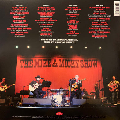 The Monkees : Live (The Mike & Micky Show) (2xLP, Album)