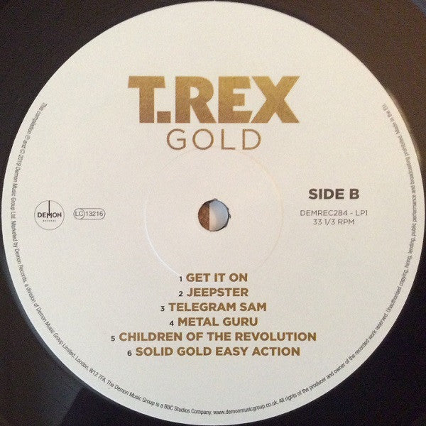 T. Rex : Gold (2xLP, Comp, 180)