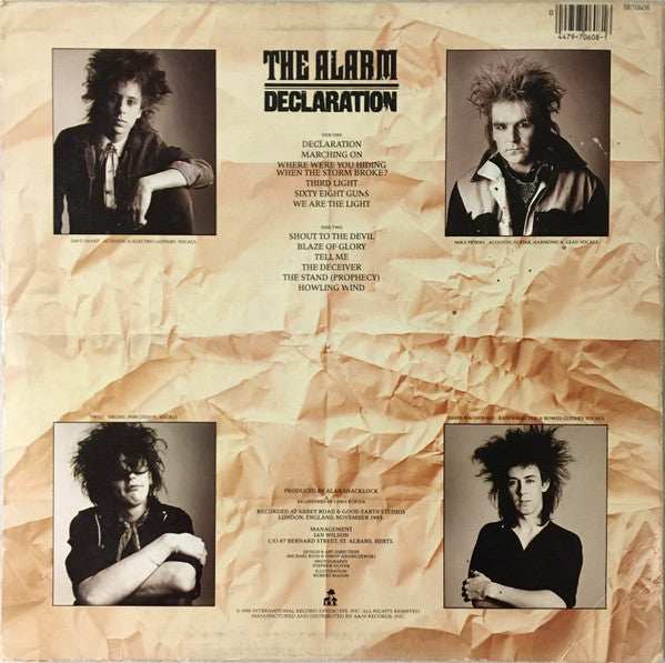 The Alarm : Declaration (LP, Album, B -)