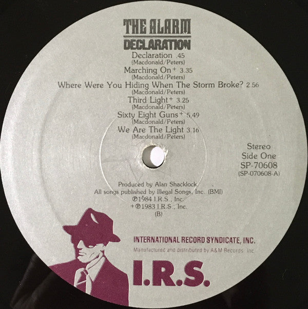 The Alarm : Declaration (LP, Album, B -)
