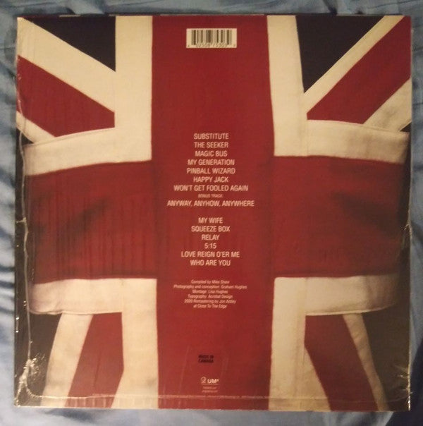 The Who : Who's Greatest Hits (LP, Comp, Ltd, RE, RM, Red)