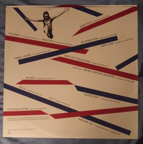 The Who : Who's Greatest Hits (LP, Comp, Ltd, RE, RM, Red)