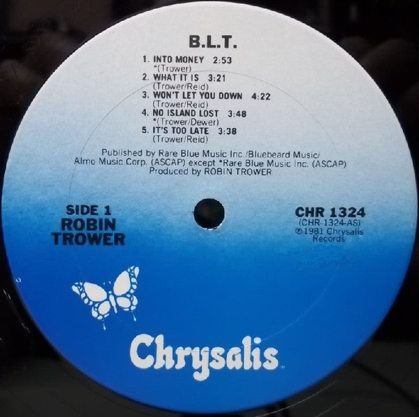 Jack Bruce / Bill Lordan / Robin Trower : B.L.T. (LP, Album, San)