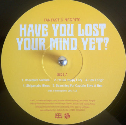 Fantastic Negrito : Have You Lost Your Mind Yet? (LP, Album)