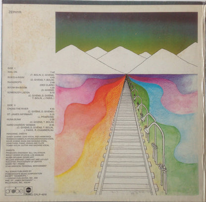 Zephyr (2) : Zephyr (LP, Album, Mon)