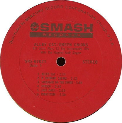 Bill Justis : Alley Cat / Green Onions (Bill Justis Plays 12 Big Instrumental Hits) (LP, Album)