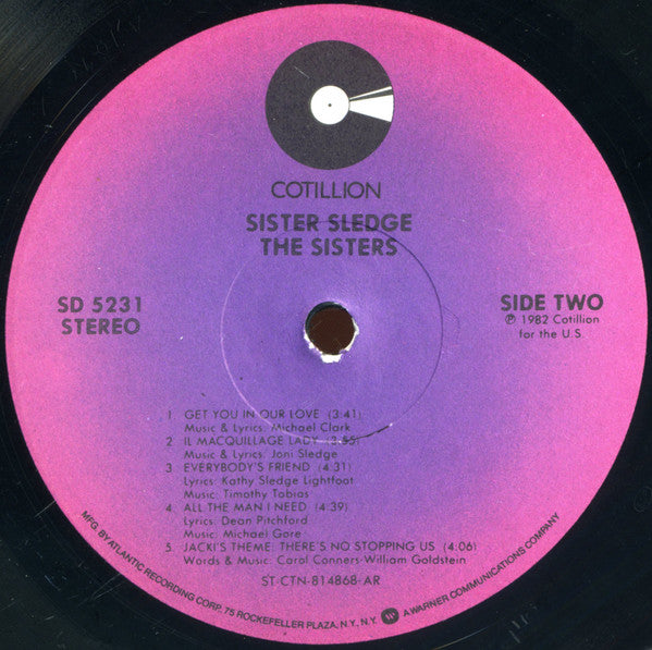 Sister Sledge : The Sisters (LP, Album, All)