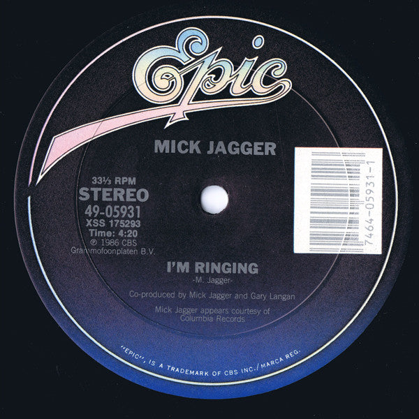 Mick Jagger : Ruthless People (12")